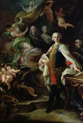 Portret van Carlo Broschi (1705-82) 